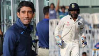 No competition with Parthiv Patel, says Wriddhiman Saha